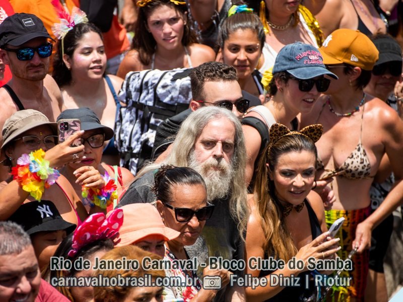 Fotos Bloco Clube do Samba no Carnaval de Rua do Rio de Janeiro