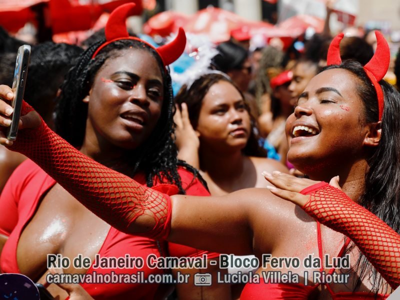 Fotos Fervo da Lud no Carnaval de Rua do Rio de Janeiro