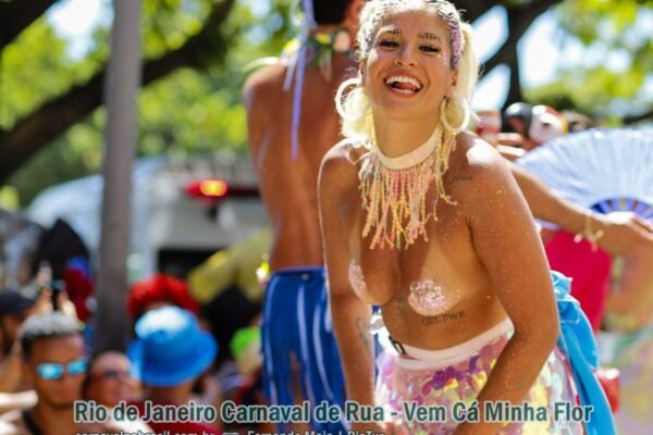 Fotos bloco Vem Cá Minha Flor no Carnaval de Rua 2024 do Rio de Janeiro ( 12/02/24 )
