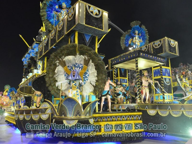 São Paulo Carnaval 2024 : desfile da Camisa Verde e Branco no Sambódromo do Anhembi