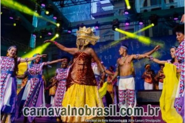 Carnaval de Belo Horizonte 2024 : Kandandu - encontro de blocos afro no Parque Municipal Américo Renné Giannetti