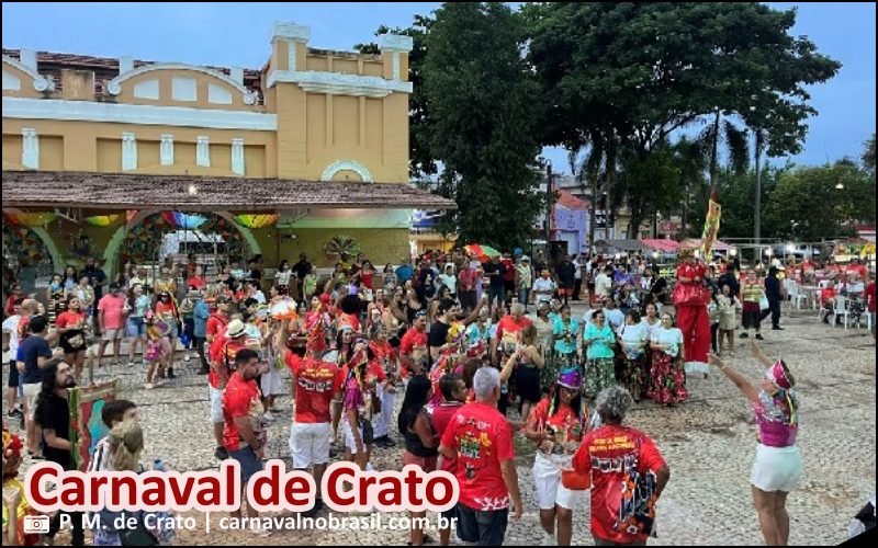 Programação Carnaval de Crato 2026 no Ceará - carnavalnobrasil.com.br