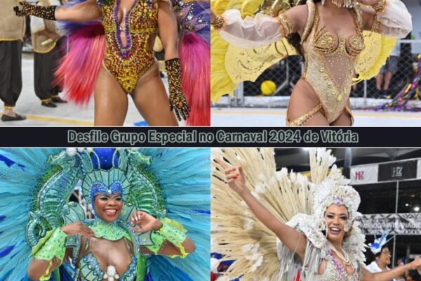 Desfile Grupo Especial no Samba no Carnaval 2024 de Vitoria