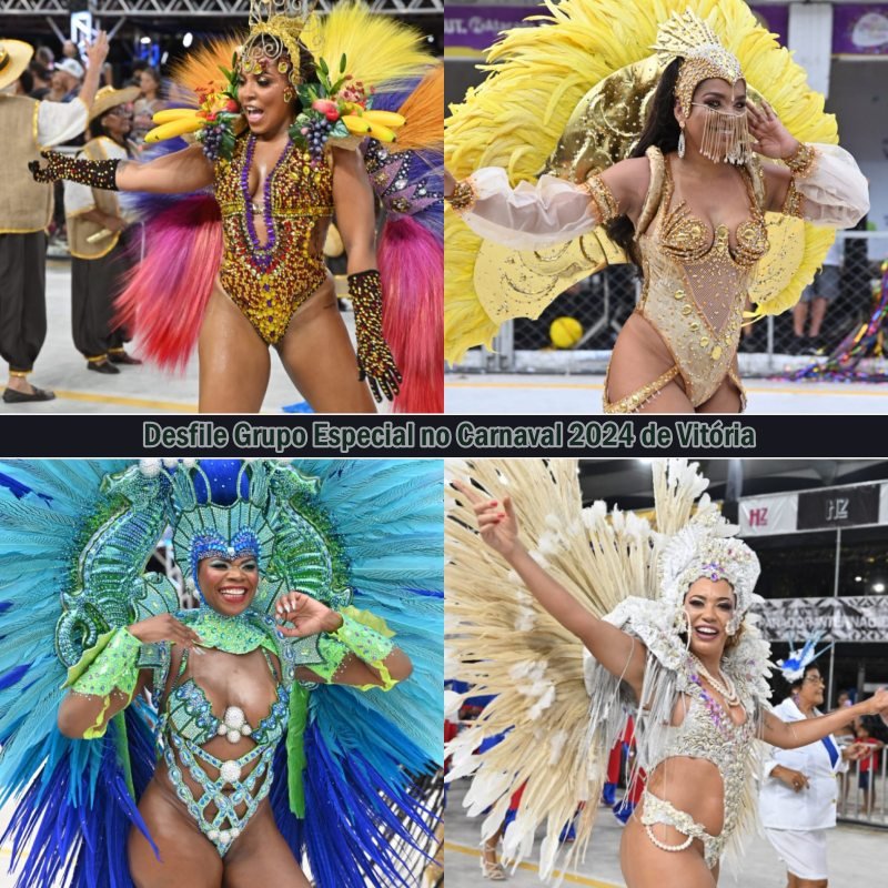 Desfile Grupo Especial no Samba no Carnaval 2024 de Vitoria