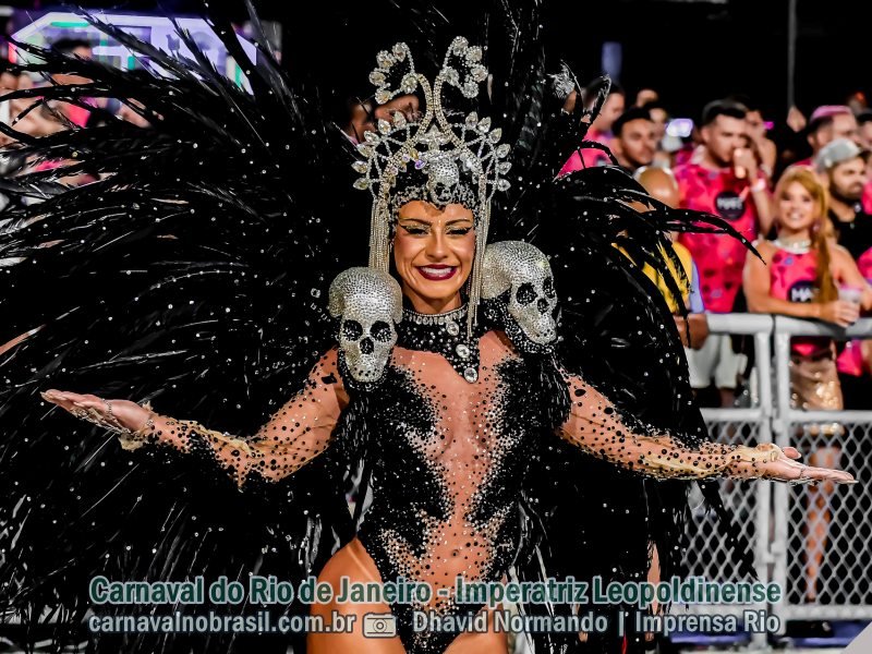 Desfile Imperatriz Leopoldinense no Carnaval 2024 do Rio de Janeiro