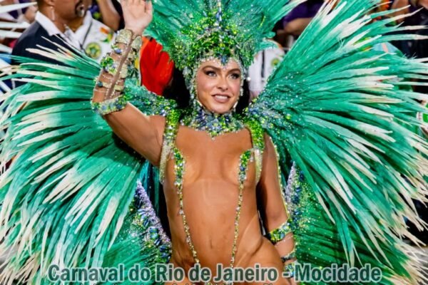 Desfile Mocidade Independente de Padre Miguel no Carnaval 2024 do Rio de Janeiro