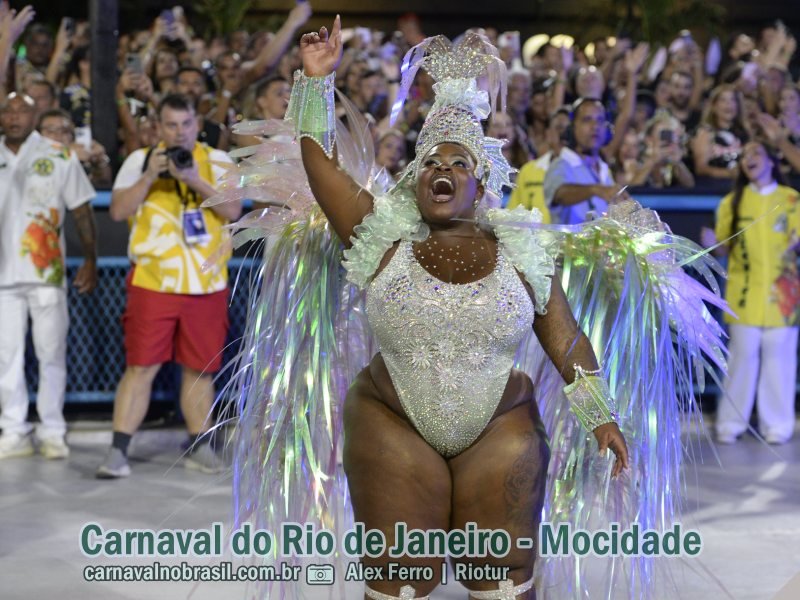 Desfile Mocidade Independente de Padre Miguel no Carnaval 2024 do Rio de Janeiro