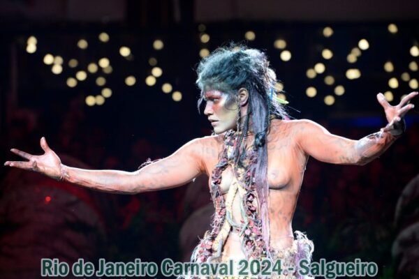 Desfile Salgueiro no Carnaval 2024 do Rio de Janeiro