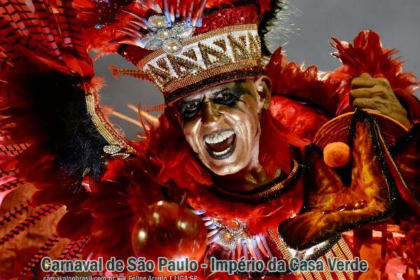 Desfile Império da Casa Verde no Carnaval 2024 de São Paulo