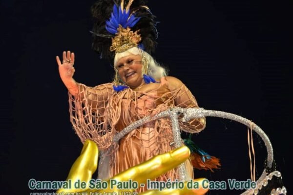 Fafá de Belém - Desfile Império da Casa Verde no Carnaval 2024 de São Paulo