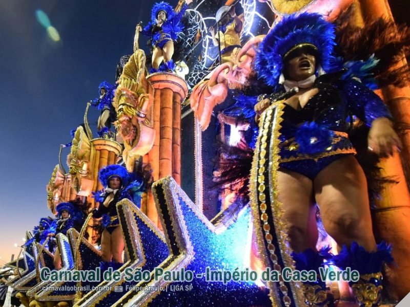 Desfile Império da Casa Verde no Carnaval 2024 de São Paulo