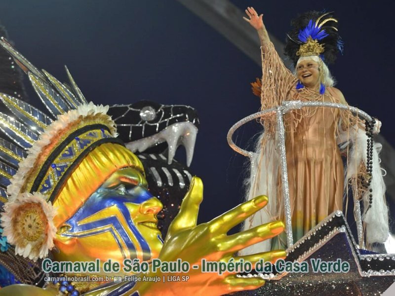 Desfile Império da Casa Verde no Carnaval 2024 de São Paulo