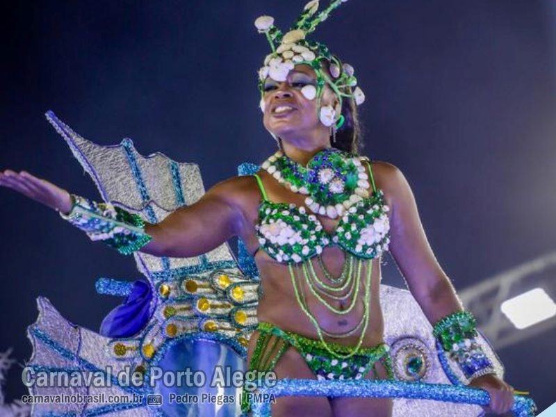 Império da Zona Norte desfile no Carnaval de Porto Alegre 2024