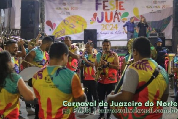 Carnaval 2025 de Juazeiro do Norte : programação Festejuá