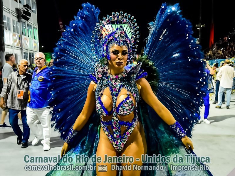 Fotos Lexa no Carnaval 2024 do Rio de Janeiro : desfile Unidos da Tijuca na Marquês de Sapucaí