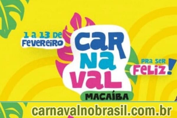 Macaíba Carnaval de Rua no Rio Grande do Norte