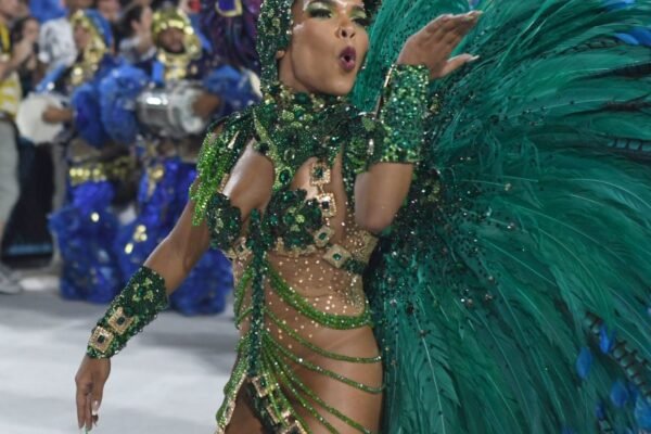 Foto Maria Mariá no Carnaval 2024 do Rio de Janeiro