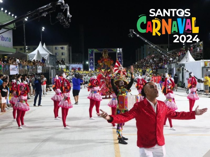 Mocidade Independência no Carnaval 2024 de Santos