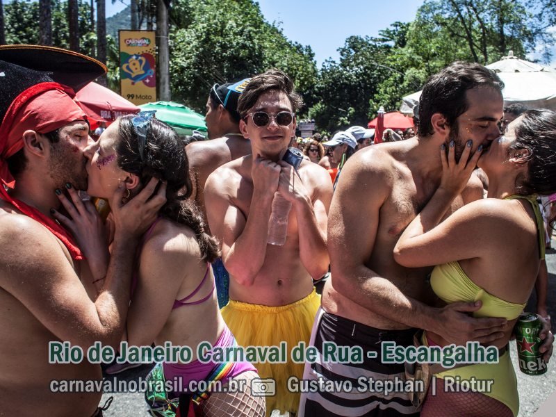 Rio de Janeiro Carnaval de Rua 2024 : fotos bloco Escangalha (10/02/24)