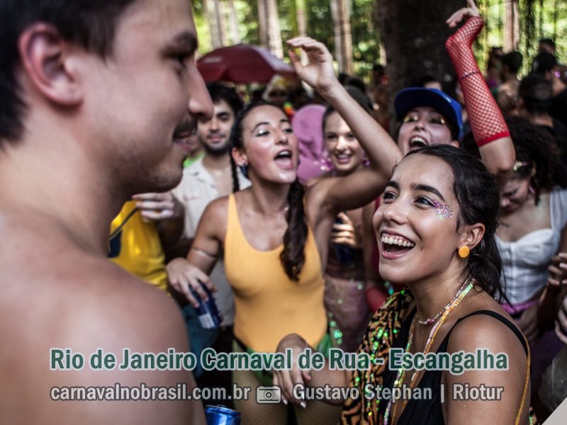 Rio de Janeiro Carnaval de Rua 2024 : fotos bloco Escangalha (10/02/24)