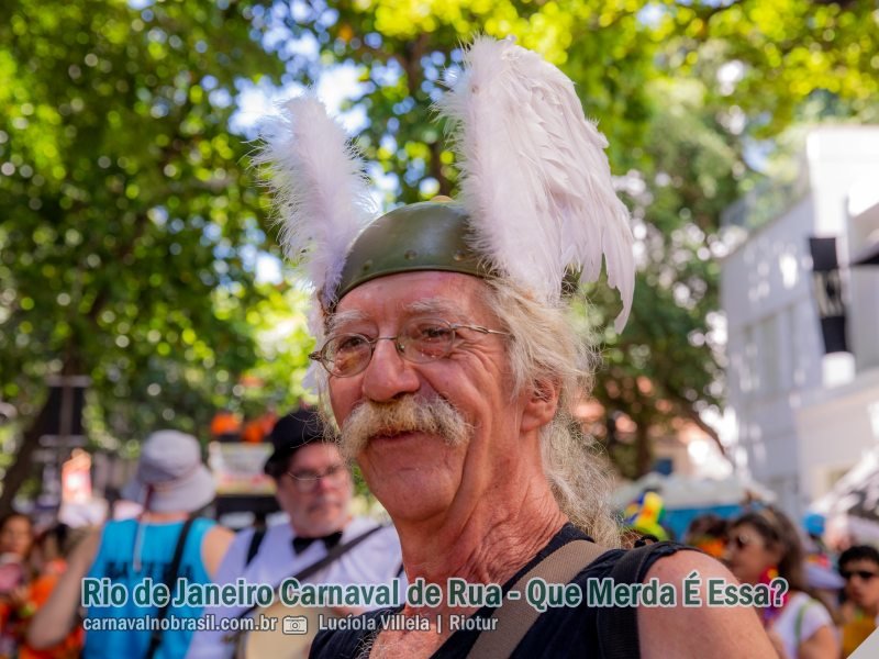 Rio de Janeiro Carnaval de Rua 2024 : fotos bloco Que Merda É Essa ?