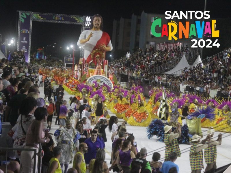Sangue Jovem no Carnaval 2024 de Santos