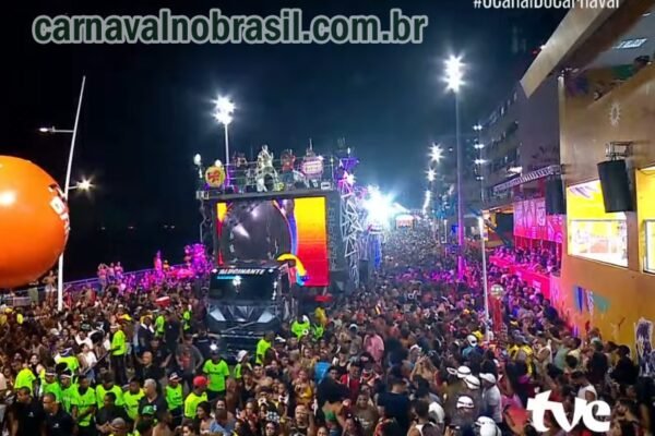 Transmissão ao vivo do Carnaval 2024 de Salvador na Bahia