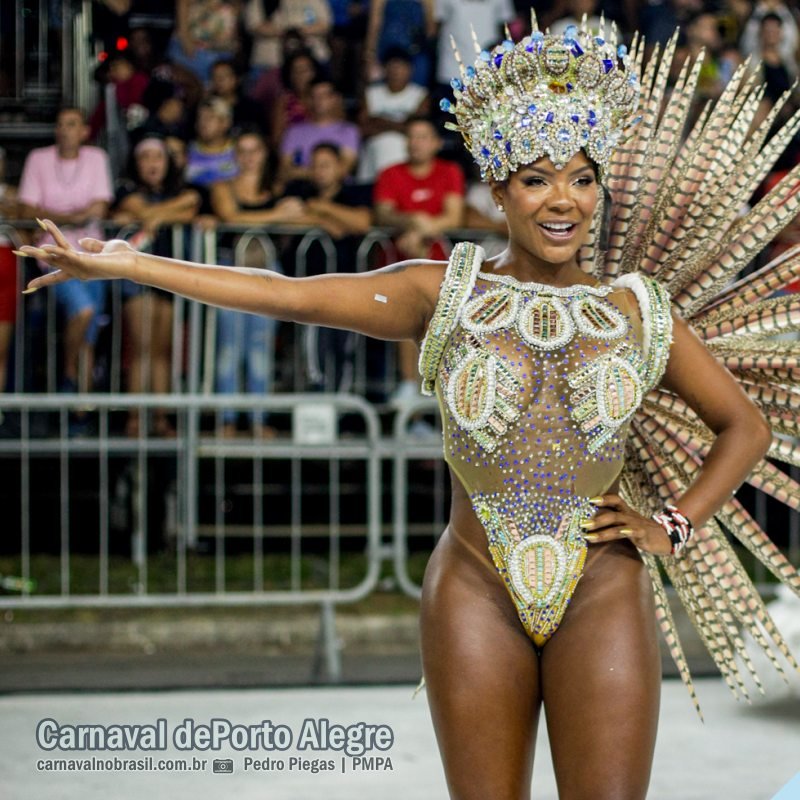 Unidos da Vila Mapa desfile no Carnaval de Porto Alegre 2024