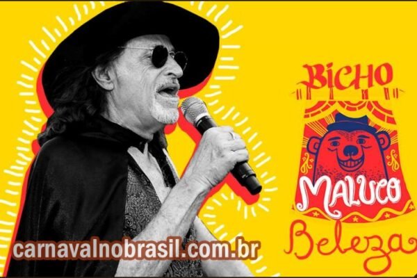 Carnaval 2025 de Recife terá estreia do Bloco Bicho Maluco Beleza, de Alceu Valença