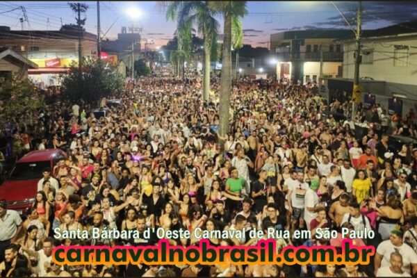 Santa Bárbara d'Oeste Carnaval de Rua em São Paulo