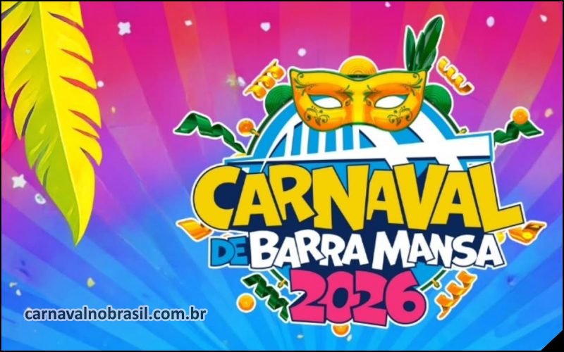 Carnaval 2026 de Barra Mansa no Rio de Janeiro : programação no distrito de Amparo e no Parque da Cidade