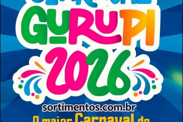 Programação Carnaval 2026 de Gurupi no Tocantins - Sortimento Carnaval no Brasil