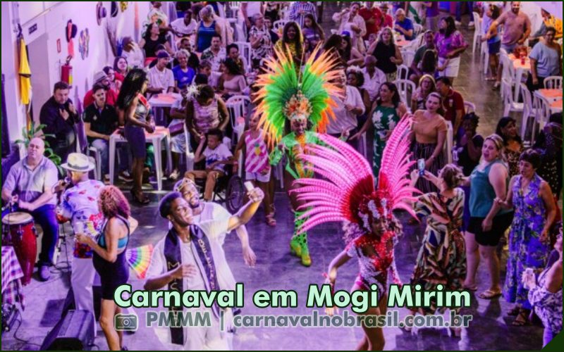 Sortimento Carnaval no Brasil . Programação Carnaval 2025 de Mogi Mirim em São Paulo