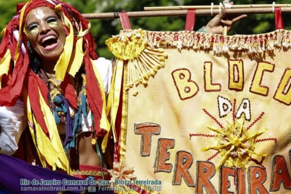 Rio de Janeiro Carnaval de Rua 2024 : fotos Terreirada (10/02/24)