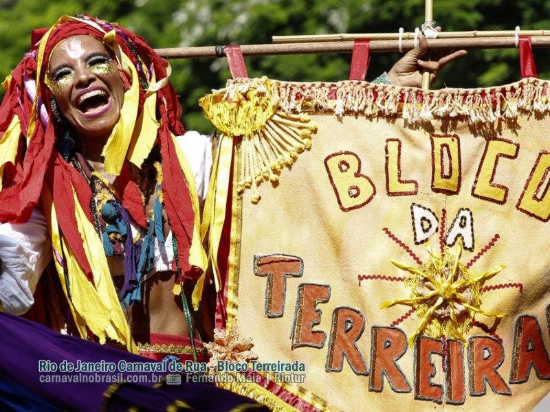 Rio de Janeiro Carnaval de Rua 2024 : fotos Terreirada (10/02/24)
