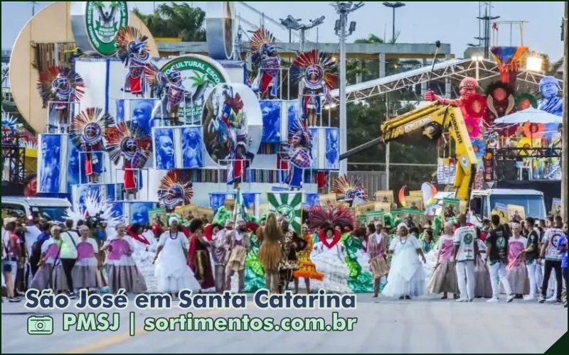 São José Carnaval 2025 em Santa Catarina : Projeto Samba São José e Ensaio da Escola de Samba Jardim das Palmeiras