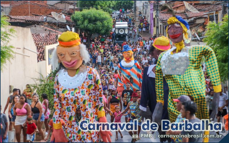 Carnaval de Barbalha 2025 no Ceará - carnavalnobrasil.com.br