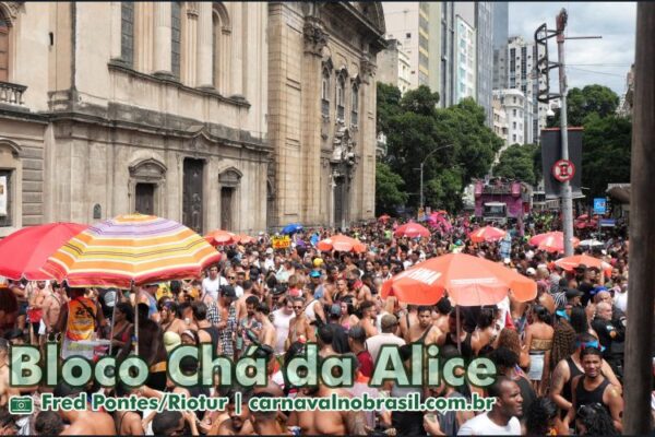 Rio de Janeiro Carnaval de Rua 2025 : Chá da Alice - carnavalnobrasil.com.br