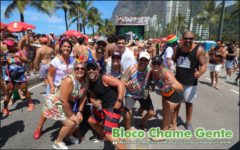 Fotos Bloco Chama Gente no Carnaval de Rua 2025 no Rio de Janeiro