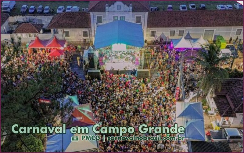 Programação do Carnaval 2025 em Campo Grande no Mato Grosso do Sul