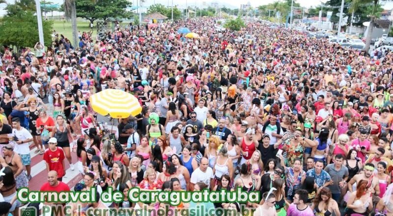 Programação Carnaval 2026 de Caraguatatuba no litoral paulista - carnavalnobrasil.com.br