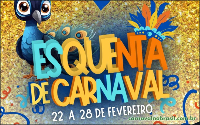 Programação Carnaval 2025 em Arapongas no Paraná será em cinco locais