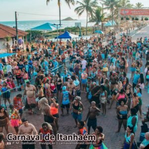 Programação Carnaval 2026 em Itanhaém no litoral paulista