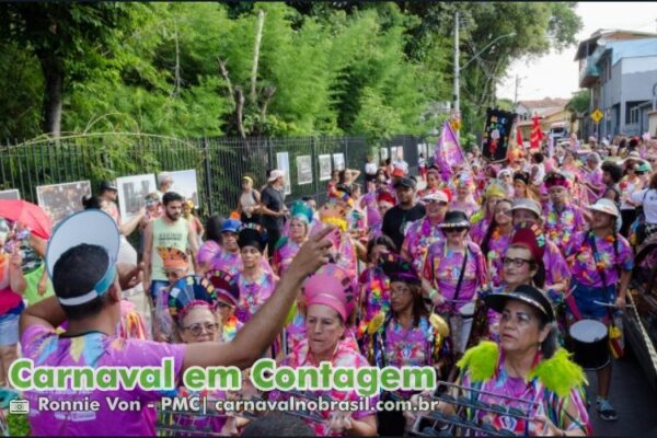 Programação Pré-Carnaval 2025 de Contagem em Minas Gerais