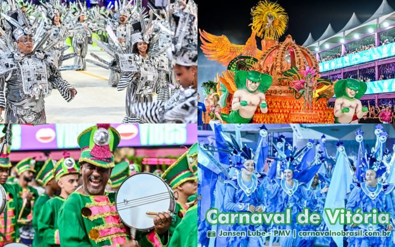 Vitória Carnaval 2025 : desfile da Andaraí no Sambão do Povo