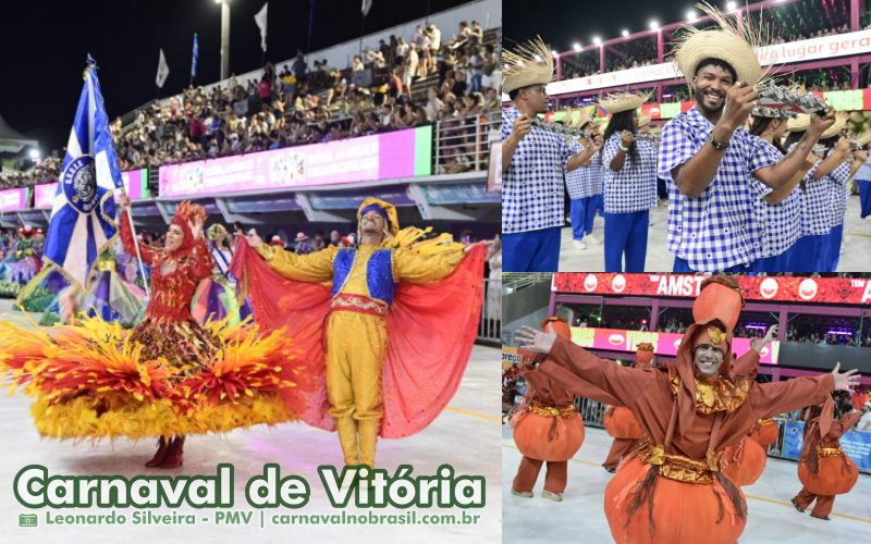 Vitória Carnaval 2025 : desfile da Império de Fátima no Sambão do Povo