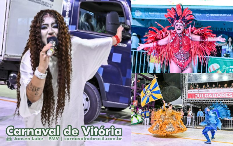 Vitória Carnaval 2025 : desfile da Rosas de Ouro no Sambão do Povo