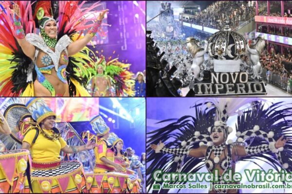 Vitória Carnaval 2025 : desfile Novo Império no Sambão do Povo