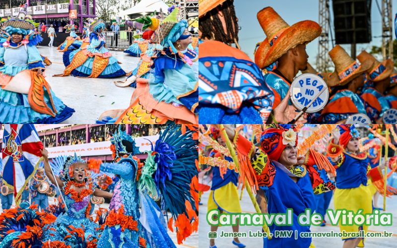 Vitória Carnaval 2025 : desfile da Pega no Samba no Sambão do Povo