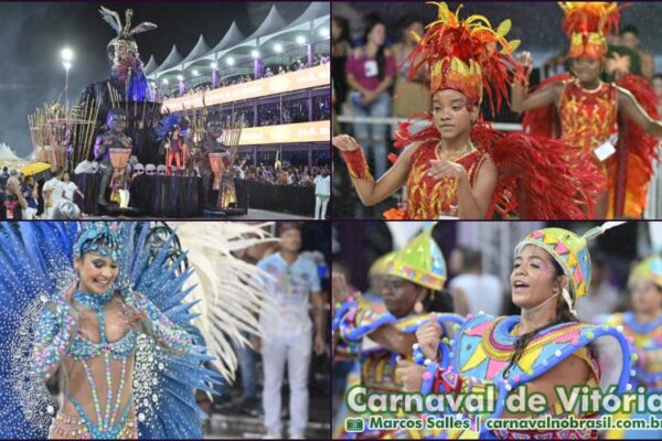 Vitória Carnaval 2025 : desfile Unidos da Piedade no Sambão do Povo